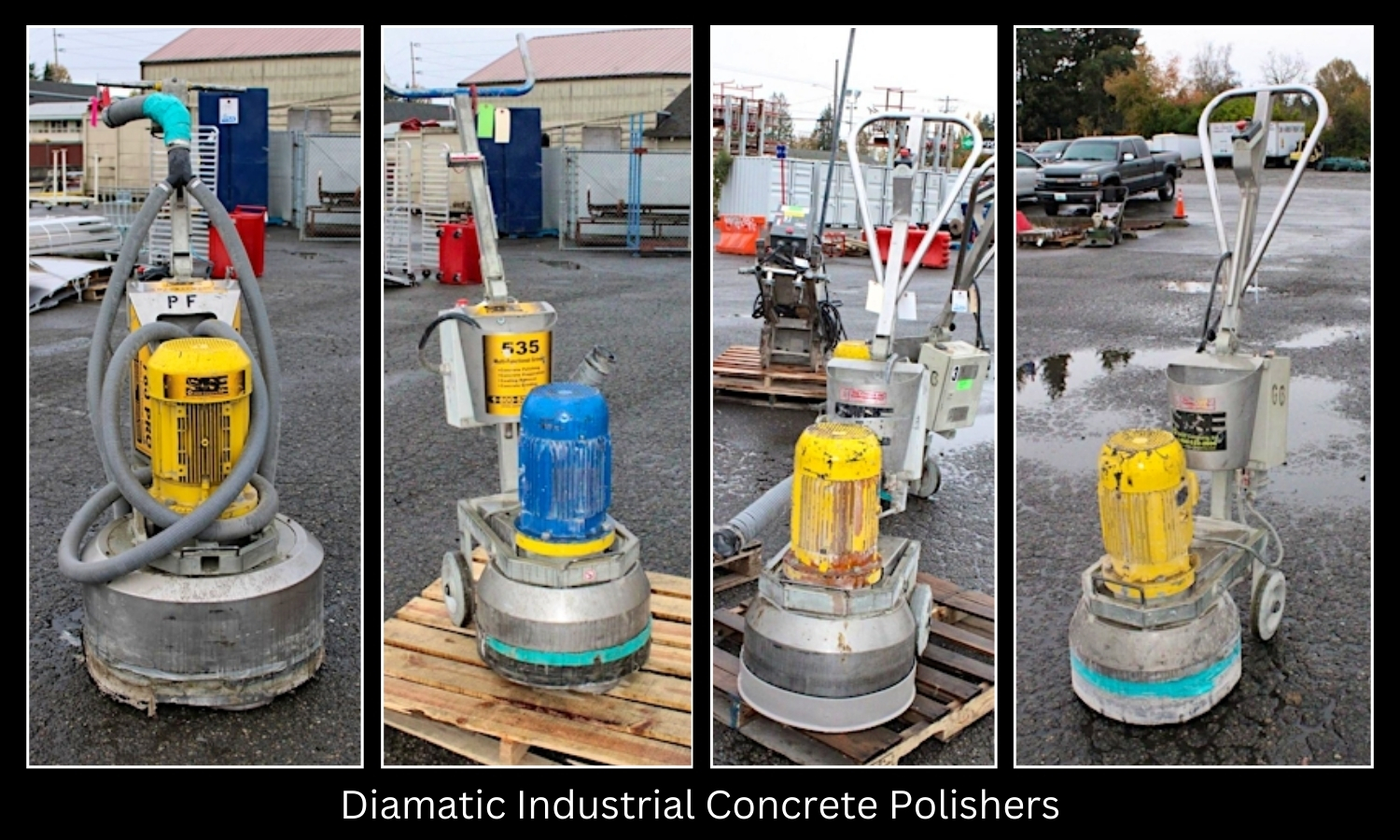 Diamatic Industrial Concrete Polisher